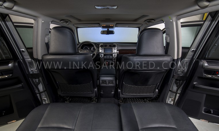 Armored Toyota 4Runner SUV Interior